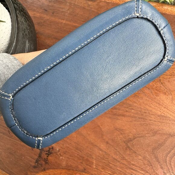 Coach Soho Mini Pochette Style No. 9234 – Blue Leather - Picture 6 of 11